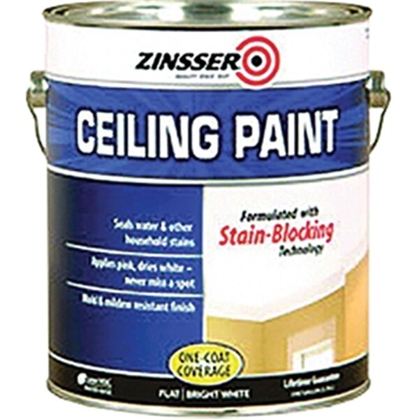 Zinsser Company 260967 1 Gallon White Ceiling Paint ZI327555 - main